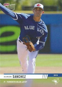 2019 Topps Now Road to Opening Day Toronto Blue Jays #OD-71 Aaron Sanchez Front
