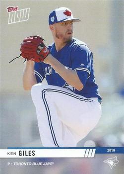 2019 Topps Now Road to Opening Day Toronto Blue Jays #OD-72 Ken Giles Front