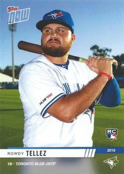 2019 Topps Now Road to Opening Day Toronto Blue Jays #OD-75 Rowdy Tellez Front