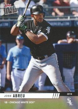 2019 Topps Now Road to Opening Day Chicago White Sox #OD-79 Jose Abreu Front