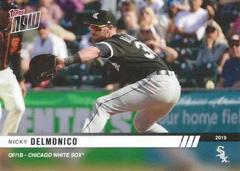 2019 Topps Now Road to Opening Day Chicago White Sox #OD-85 Nicky Delmonico Front