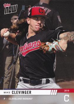 2019 Topps Now Road to Opening Day Cleveland Indians #OD-104 Mike Clevinger Front