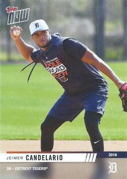 2019 Topps Now Road to Opening Day Detroit Tigers #OD-110 Jeimer Candelario Front