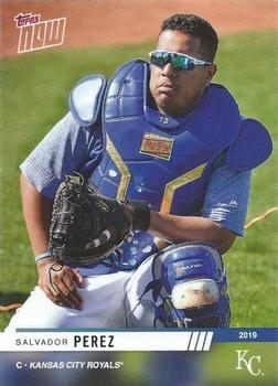2019 Topps Now Road to Opening Day Kansas City Royals #OD-121 Salvador Perez Front