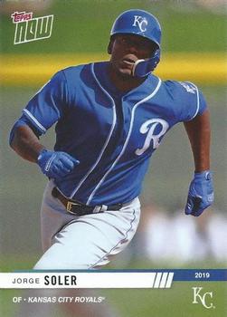 2019 Topps Now Road to Opening Day Kansas City Royals #OD-122 Jorge Soler Front