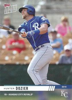 2019 Topps Now Road to Opening Day Kansas City Royals #OD-126 Hunter Dozier Front
