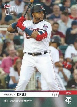 2019 Topps Now Road to Opening Day Minnesota Twins #OD-136 Nelson Cruz Front