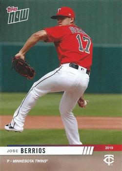 2019 Topps Now Road to Opening Day Minnesota Twins #OD-144 Jose Berrios Front
