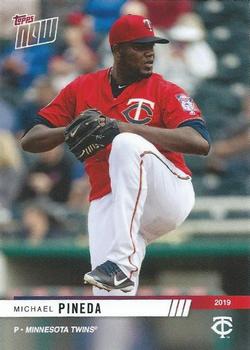 2019 Topps Now Road to Opening Day Minnesota Twins #OD-147 Michael Pineda Front