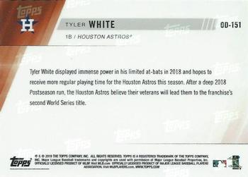 2019 Topps Now Road to Opening Day Houston Astros #OD-151 Tyler White Back