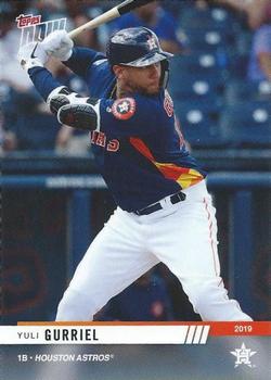 2019 Topps Now Road to Opening Day Houston Astros #OD-152 Yuli Gurriel Front