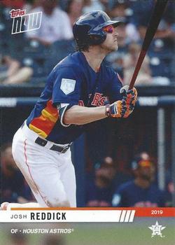 2019 Topps Now Road to Opening Day Houston Astros #OD-157 Josh Reddick Front