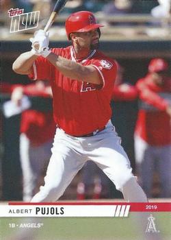 2019 Topps Now Road to Opening Day Los Angeles Angels #OD-167 Albert Pujols Front