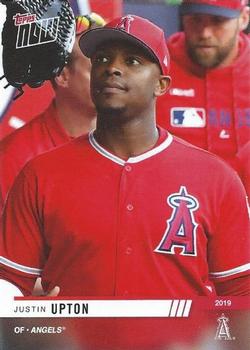 2019 Topps Now Road to Opening Day Los Angeles Angels #OD-173 Justin Upton Front