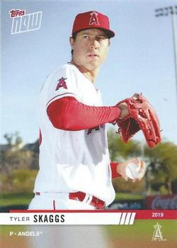 2019 Topps Now Road to Opening Day Los Angeles Angels #OD-174 Tyler Skaggs Front