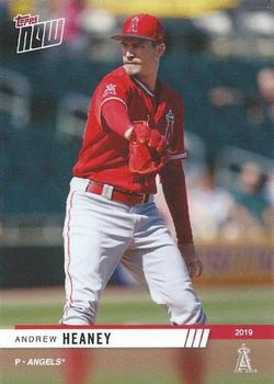 2019 Topps Now Road to Opening Day Los Angeles Angels #OD-175 Andrew Heaney Front