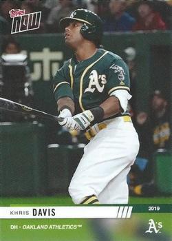 2019 Topps Now Road to Opening Day Oakland Athletics #OD-181 Khris Davis Front