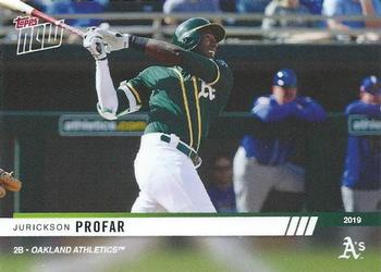 2019 Topps Now Road to Opening Day Oakland Athletics #OD-183 Jurickson Profar Front