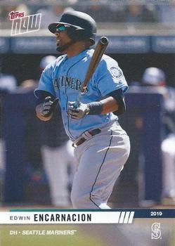 2019 Topps Now Road to Opening Day Seattle Mariners #OD-196 Edwin Encarnacion Front