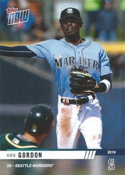 2019 Topps Now Road to Opening Day Seattle Mariners #OD-198 Dee Gordon Front