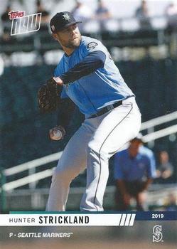 2019 Topps Now Road to Opening Day Seattle Mariners #OD-205 Hunter Strickland Front