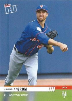 2019 Topps Now Road to Opening Day New York Mets #OD-256 Jacob deGrom Front