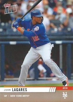 2019 Topps Now Road to Opening Day New York Mets #OD-265 Juan Lagares Front