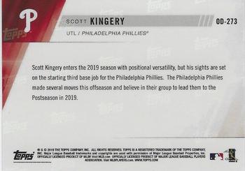 2019 Topps Now Road to Opening Day Philadelphia Phillies #OD-273 Scott Kingery Back