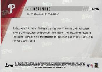 2019 Topps Now Road to Opening Day Philadelphia Phillies #OD-276 J.T. Realmuto Back
