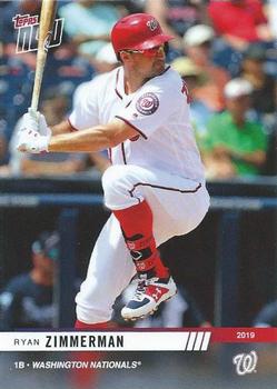 2019 Topps Now Road to Opening Day Washington Nationals #OD-286 Ryan Zimmerman Front