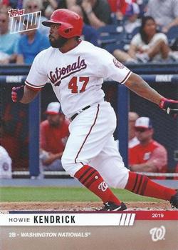 2019 Topps Now Road to Opening Day Washington Nationals #OD-290 Howie Kendrick Front