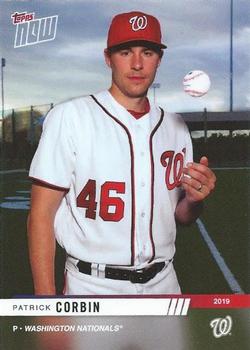 2019 Topps Now Road to Opening Day Washington Nationals #OD-294 Patrick Corbin Front
