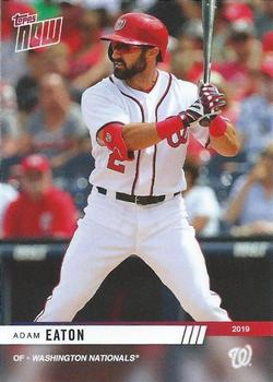 2019 Topps Now Road to Opening Day Washington Nationals #OD-295 Adam Eaton Front