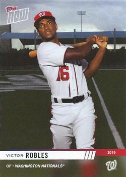 2019 Topps Now Road to Opening Day Washington Nationals #OD-296 Victor Robles Front