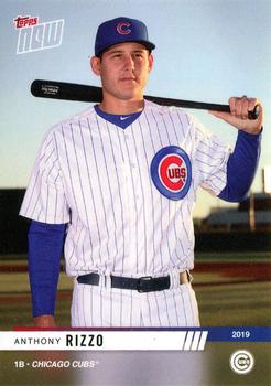 2019 Topps Now Road to Opening Day Chicago Cubs #OD-302 Anthony Rizzo Front