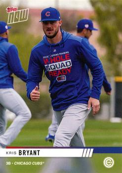 2019 Topps Now Road to Opening Day Chicago Cubs #OD-305 Kris Bryant Front