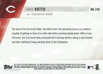 2019 Topps Now Road to Opening Day Cincinnati Reds #OD-316 Joey Votto Back