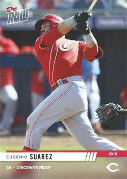2019 Topps Now Road to Opening Day Cincinnati Reds #OD-320 Eugenio Suarez Front