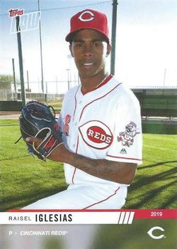 2019 Topps Now Road to Opening Day Cincinnati Reds #OD-326 Raisel Iglesias Front