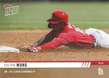 2019 Topps Now Road to Opening Day St. Louis Cardinals #OD-363 Kolten Wong Front
