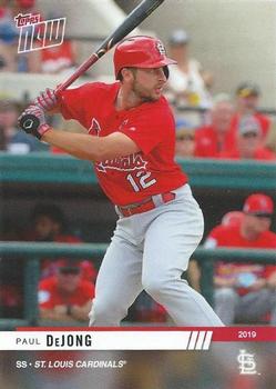 2019 Topps Now Road to Opening Day St. Louis Cardinals #OD-364 Paul DeJong Front