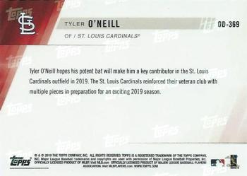 2019 Topps Now Road to Opening Day St. Louis Cardinals #OD-369 Tyler O'Neill Back