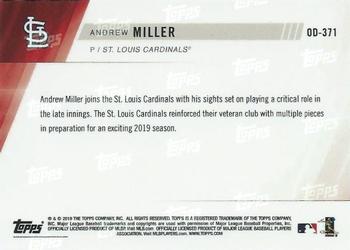 2019 Topps Now Road to Opening Day St. Louis Cardinals #OD-371 Andrew Miller Back