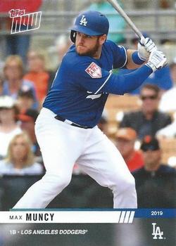 2019 Topps Now Road to Opening Day Los Angeles Dodgers #OD-406 Max Muncy Front