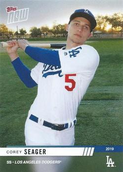 2019 Topps Now Road to Opening Day Los Angeles Dodgers #OD-411 Corey Seager Front