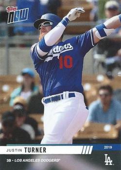 2019 Topps Now Road to Opening Day Los Angeles Dodgers #OD-412 Justin Turner Front