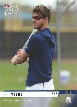2019 Topps Now Road to Opening Day San Diego Padres #OD-422 Wil Myers Front
