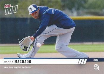 2019 Topps Now Road to Opening Day San Diego Padres #OD-433 Manny Machado Front