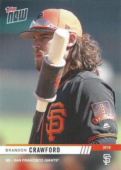2019 Topps Now Road to Opening Day San Francisco Giants #OD-439 Brandon Crawford Front