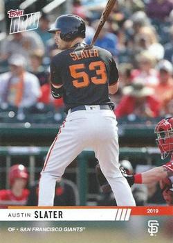 2019 Topps Now Road to Opening Day San Francisco Giants #OD-441 Austin Slater Front